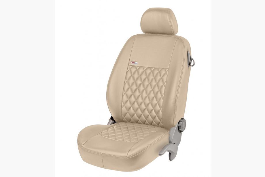 Toyota Tundra 2000-2006 Pokrowce samochodowe z ekoskóry Eco Prestige (całe wnętrze) Zdjęcia 14