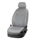 Iveco Eurotech 1992-2002 Pokrowce Samochodowe Skóra Ekologiczna+Tkanina+Alcantara Eco Prestige Antara (Przednie Fotele) zdjęcia 3