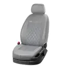 Renault Symbol 1999-2008 Pokrowce samochodowe skóra ekologiczna+tkanina+alcantara Eco Prestige Antara (całe wnętrze) zdjęcia 3