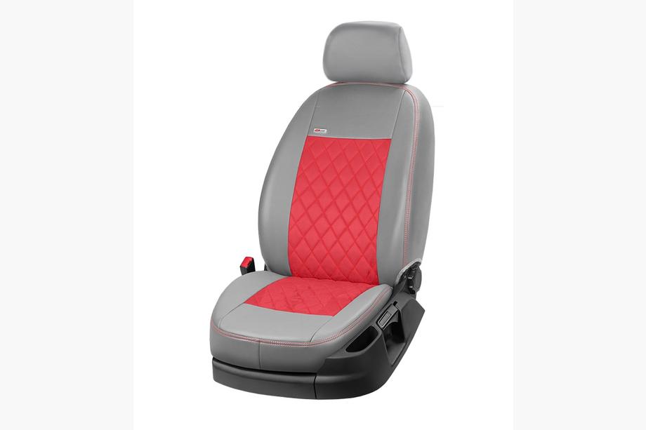 Tesla Model S 2012– Pokrowce samochodowe skóra ekologiczna+tkanina+alcantara Eco Prestige Antara (całe wnętrze) Zdjęcia 5