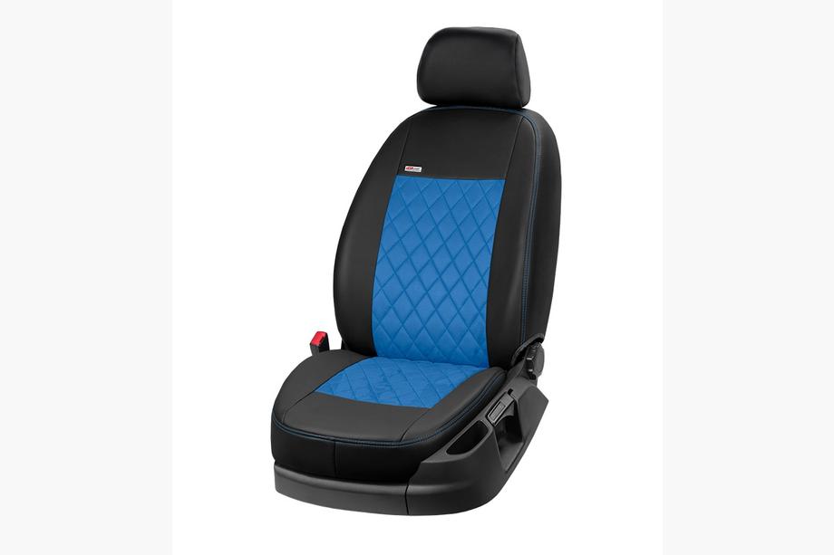 Tesla Model S 2012– Pokrowce samochodowe skóra ekologiczna+tkanina+alcantara Eco Prestige Antara (całe wnętrze) Zdjęcia 6