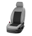 Iveco Eurotech 1992-2002 Pokrowce Samochodowe Skóra Ekologiczna+Tkanina+Alcantara Eco Prestige Antara (Przednie Fotele) zdjęcia 8
