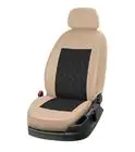 Renault Symbol 1999-2008 Pokrowce samochodowe skóra ekologiczna+tkanina+alcantara Eco Prestige Antara (całe wnętrze) zdjęcia 11