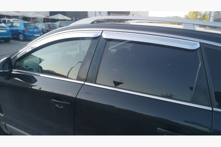 Chevrolet Captiva 2006-2019 Chromowane Deflektory Szyb (4 szt, Korea) Image