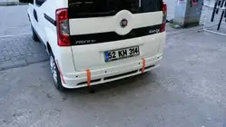 Fiat Fiorino/Qubo 2008-2024 Nakładka na tylny zderzak Emotion (zagruntowana do malowania) zdjęcia 2