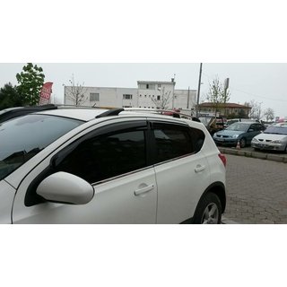 Relingi Dachowe Chromowane Nissan Qashqai 2007-2010 zdjęcia 2