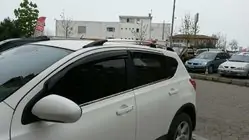 Nissan Qashqai 2010-2014 Relingi Dachowe Chromowane zdjęcia 2