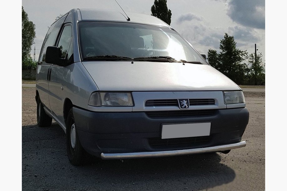 Citroen Jumpy 1996-2007 Osłona Przednia ST008 (Stal Nierdzewna) Image