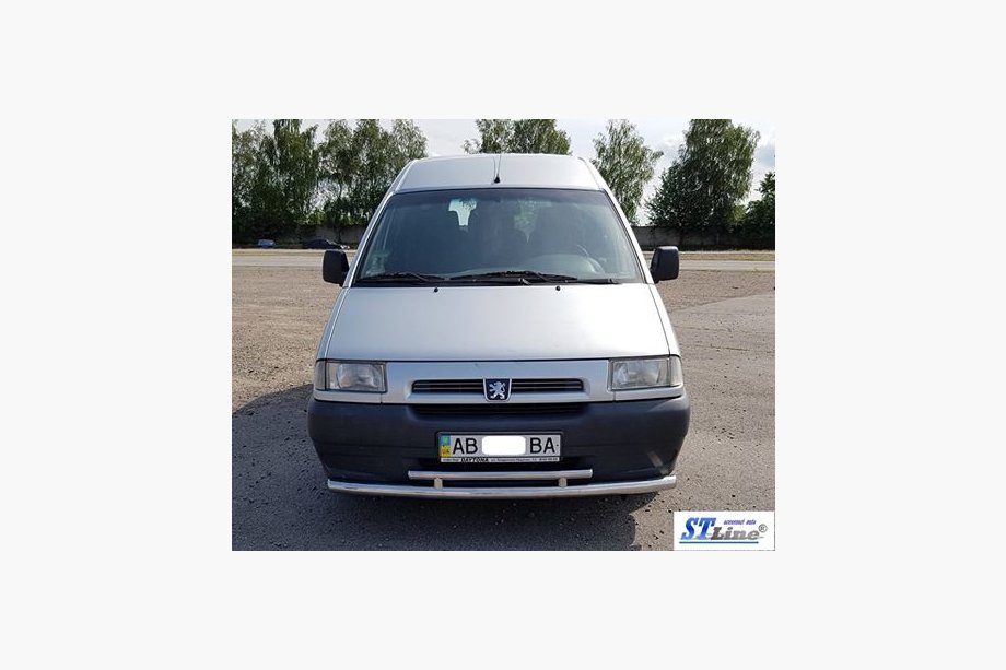Peugeot Expert 1995-2007 Osłona Przednia ST016 (Stal Nierdzewna) 60/42 mm Zdjęcia 3