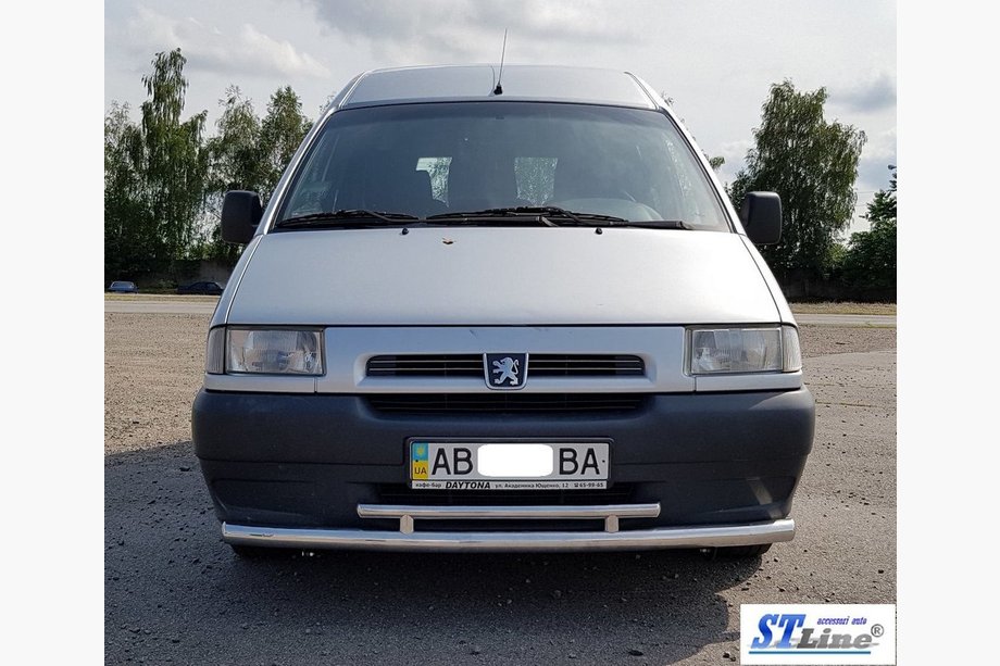 Peugeot Expert 1995-2007 Osłona Przednia ST016 (Stal Nierdzewna) 60/42 mm Zdjęcia 4