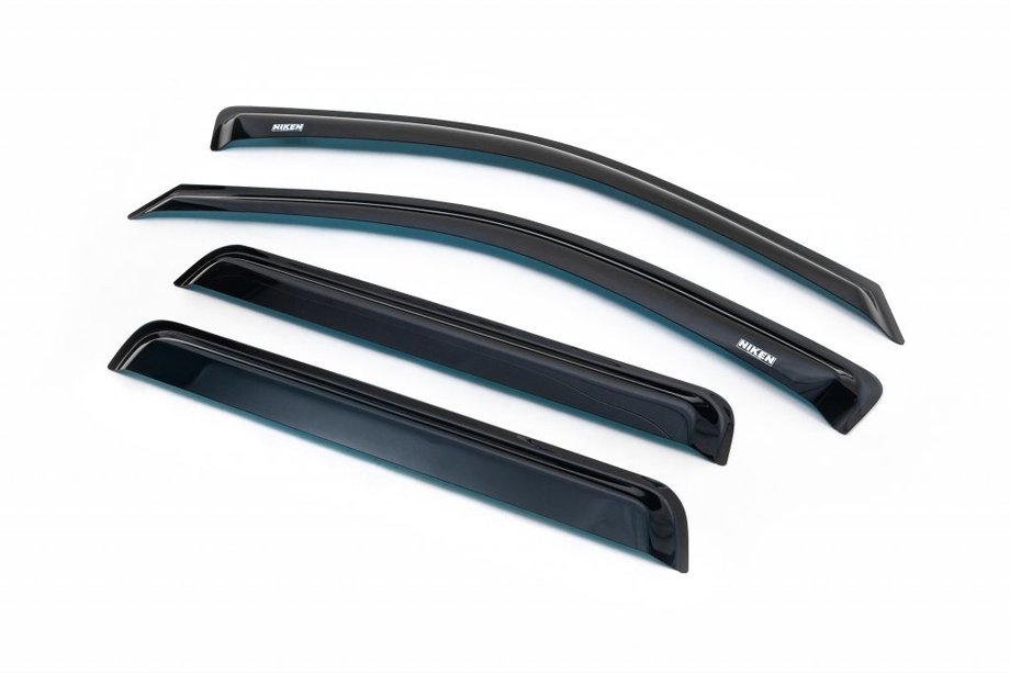 Jeep Grand Cherokee WK 2004-2010 Deflektory Okien (4 szt, Niken) Image