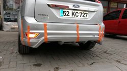 Ford Focus II 2008-2011 Nakładka na tylny zderzak Sedan (grunt pod lakierowanie) zdjęcia 4
