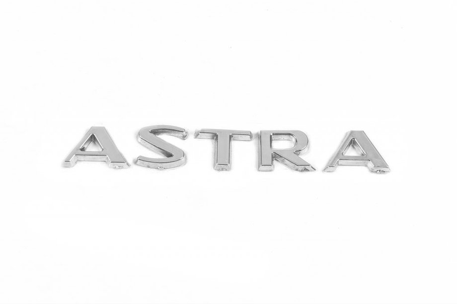 Opel Astra J 2009-2015 Napis Astra (12.8cm x 7cm) Image