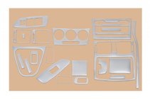 Toyota Auris 2007-2012 Nakładki na Deskę Rozdzielczą Aluminium zdjęcia 1