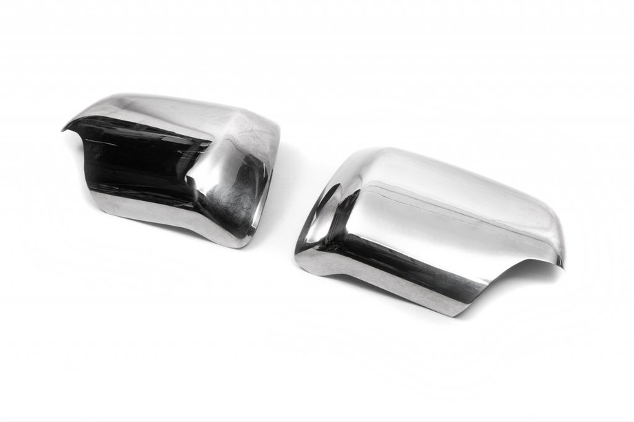Range Rover III L322 2002-2012 Nakładki na Lusterka V2 Przedlift (2 szt., Stal Nierdzewna) Image