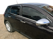 Nissan Qashqai 2010-2014 Zewnętrzne listwy drzwiowe (4 szt, stal nierdzewna) Baza Standardowa, OmsaLine - Włoska Stal Nierdzewna zdjęcia 1