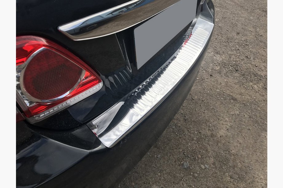 Toyota Corolla 2007-2013 Nakładka na tylny zderzak stal nierdzewna Image