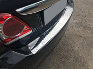 Toyota Corolla 2007-2013 Nakładka na tylny zderzak stal nierdzewna zdjęcia 1