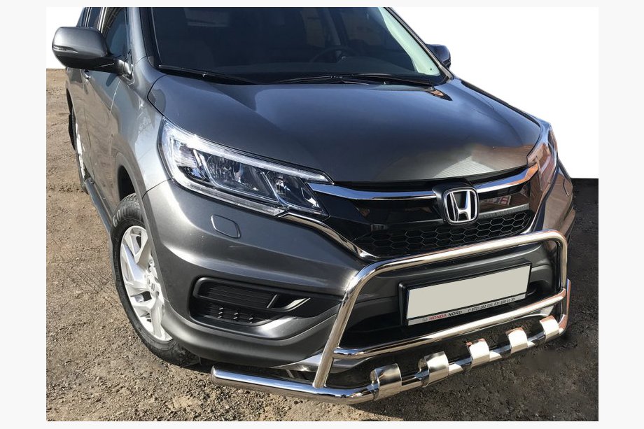 Honda CRV 2012-2016 Przedni Pałąk WT003-ST-V2 (Stal Nierdzewna) Image