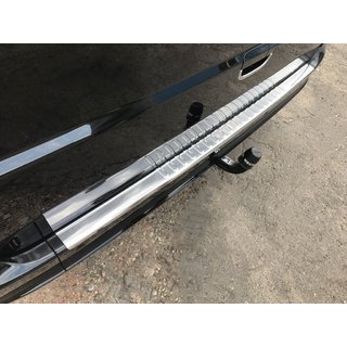 Nakładka na tylny zderzak z rantem (Carmos V1, stal nierdzewna) Mercedes Viano 2004-2014 zdjęcia 2