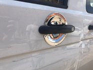 Volkswagen Caddy 2004-2010 Miskanty pod klamki drzwi ze stali nierdzewnej (3 szt.) Carmos - Stal turecka, 3 szt zdjęcia 1