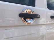 Volkswagen T5 Multivan 2003–2010 Chromowane Nakładki Pod Klamek (Stal Nierdzewna) OmsaLine - Włoska Stal Nierdzewna, 3 szt zdjęcia 4