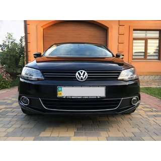 Nakładki na światła przeciwmgielne (2 szt., stal nierdzewna) zdjęcia 1