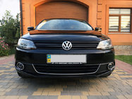 Volkswagen Jetta 2011-2018 Nakładki na światła przeciwmgielne (2 szt., stal nierdzewna) zdjęcia 1
