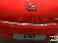 Hyundai I-20 2008-2012 Nakładka na tylny zderzak Nataniko (stal nierdzewna) zdjęcia 1