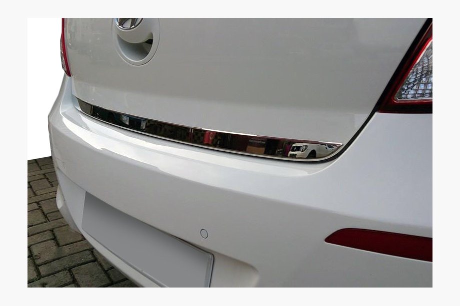 Hyundai I-20 2012-2014 Listwa bagażnika stal nierdzewna Image