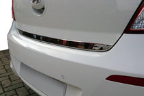 Hyundai I-20 2012-2014 Listwa bagażnika stal nierdzewna zdjęcia 1