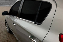 Hyundai I-20 2008-2012 Dolne listwy szyb stal nierdzewna (6 szt.) zdjęcia 1