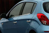 Hyundai I-20 2012-2014 Dolne listwy szyb stal nierdzewna (4 szt.) zdjęcia 1