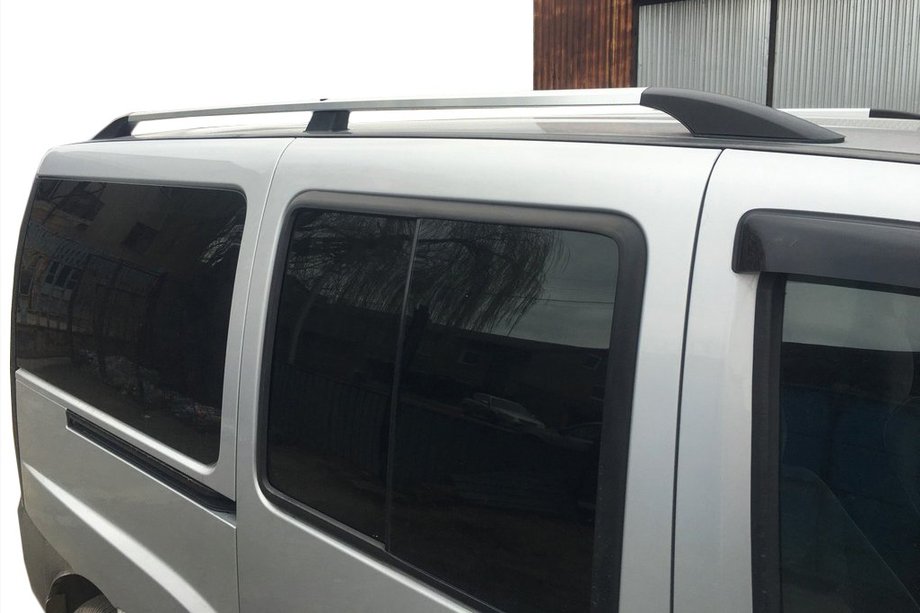 Fiat Doblo I 2001-2005 Relingi Dachowe Chromowane Stopki plastikowe Image