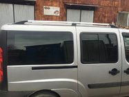 Fiat Doblo I 2001-2005 Relingi Dachowe Chromowane Stopki plastikowe zdjęcia 4
