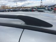 Fiat Doblo II 2010-2022 Relingi Dachowe Czarne Standard, plastikowe stopki zdjęcia 2