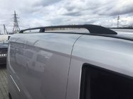 Fiat Doblo II 2010-2022 Relingi Dachowe Czarne Standard, plastikowe stopki zdjęcia 3
