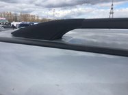 Fiat Doblo II 2010-2022 Relingi Dachowe Czarne Standard, plastikowe stopki zdjęcia 5