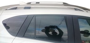 Mazda CX-5 2012-2017 Relingi Dachowe Skyport Szare (2 szt.) zdjęcia 1