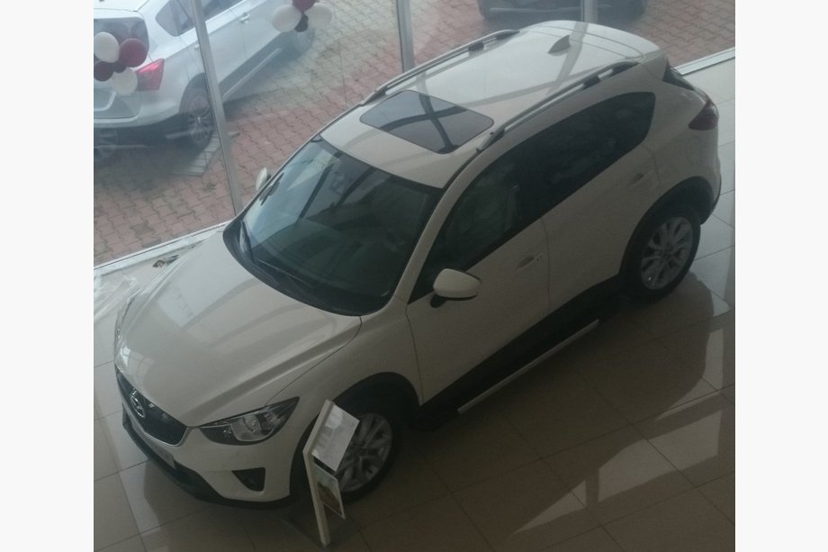 Mazda CX-5 2012-2017 Relingi Dachowe Skyport Szare (2 szt.) Zdjęcia 4