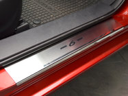 Mazda 6 2012-2024 Nakładki na Progi Nataniko (4 szt., Stal Nierdzewna) zdjęcia 1