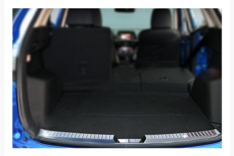 Mazda CX-5 2012-2017 Nakładka na próg tylny (stal nierdzewna) Image