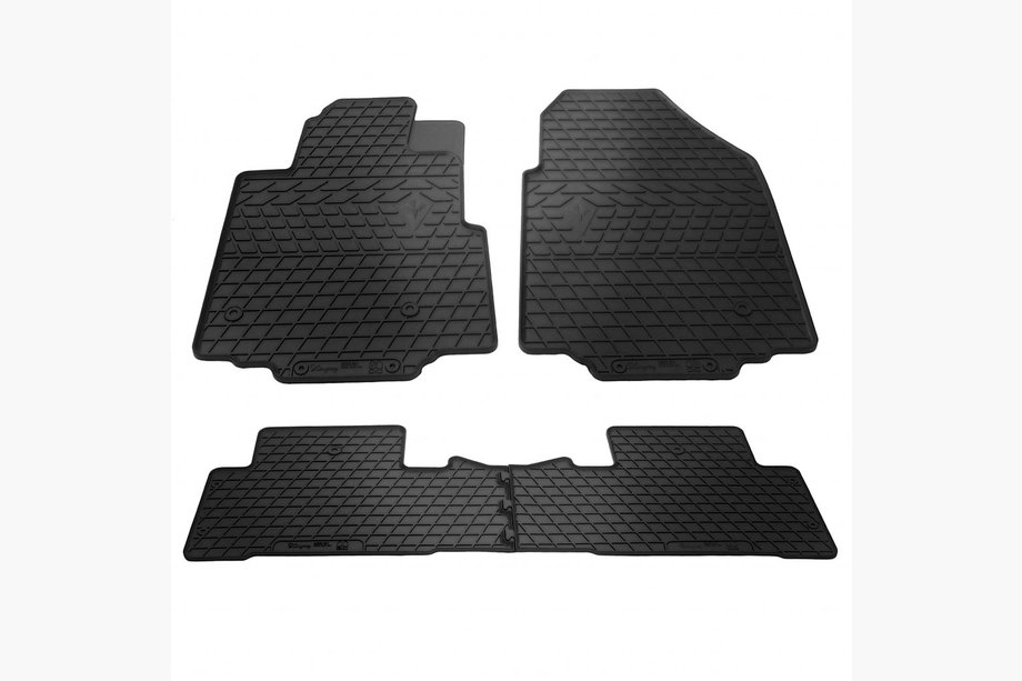 Honda Pilot 2008-2015 Dywaniki gumowe (4 szt, Stingray Premium) Image