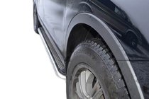 Mercedes GL class X164 2006-2012 Progi Boczne Maydos V2 (2 szt., stal nierdzewna) zdjęcia 1
