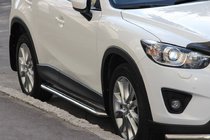 Mazda CX-3 2015- Progi Boczne KB001 Stal Nierdzewna zdjęcia 1