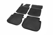 Volkswagen Caddy 2004-2010 Dywaniki gumowe z rantem (4 szt, Polytep) zdjęcia 1