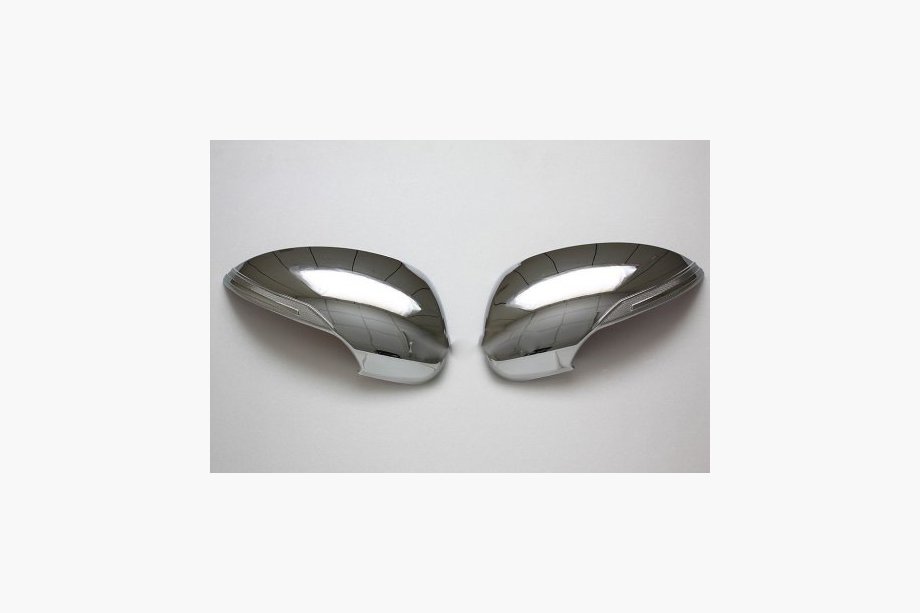 Mercedes S-class W221 2005-2013 Chromowane Nakładki na Lusterka (2 szt, plastik) Image