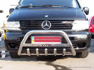 Mercedes Vito W638 1996-2003 Przedni Pałąk WT003/4 (Stal Nierdzewna) bez napisu, 51mm zdjęcia 9