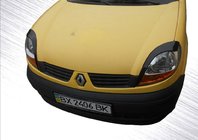 Renault Kangoo 1998-2008 Brewki na Reflektory (2 szt., Czarny ABS) (2003-2008) Czarny Mat zdjęcia 1