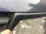 Mercedes Vito W638 1996-2003 Brewki na reflektory (czarne) zdjęcia 2